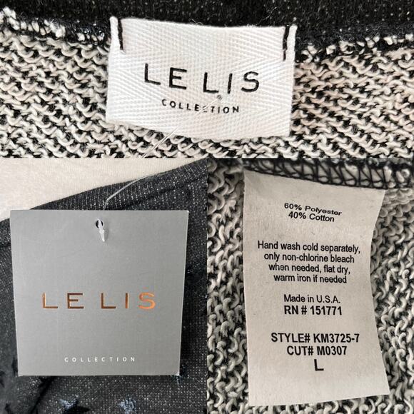 Le Lis Collection Romper Black Stars LS Pockets Off Shoulder New - Picture 8 of 16